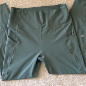 Fabletics Teal High-Waisted Leggings Size Small